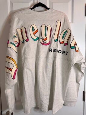 NWT Disneyland Character Letters Spirit Jersey XXL